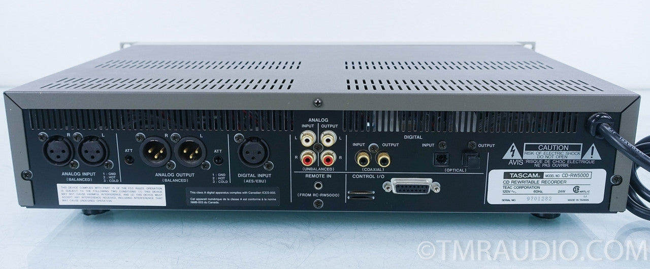 Tascam CD-RW5000 CD Recorder in Factory Box
