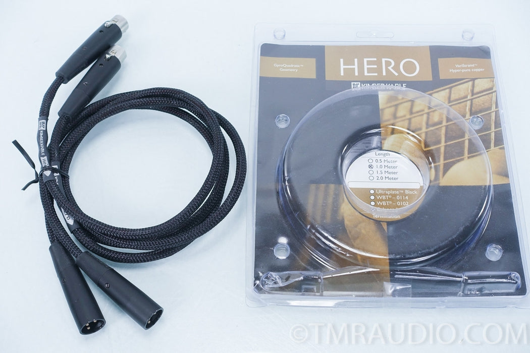 Kimber Kable Hero XLR Cables