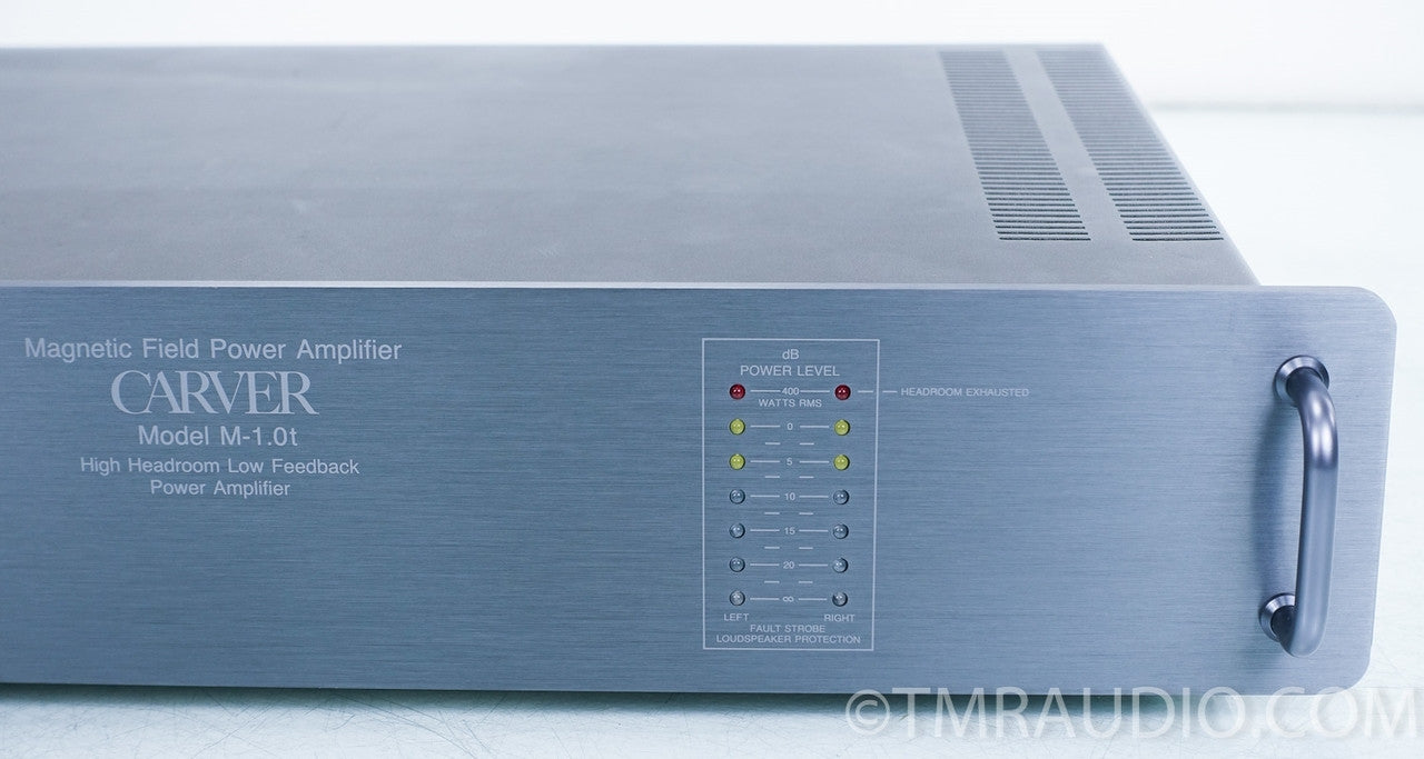 Carver M-1.0t Power Amplifier in Factory Box (upgraded)