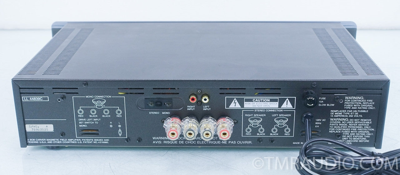 Carver M-1.0t Power Amplifier in Factory Box (upgraded)