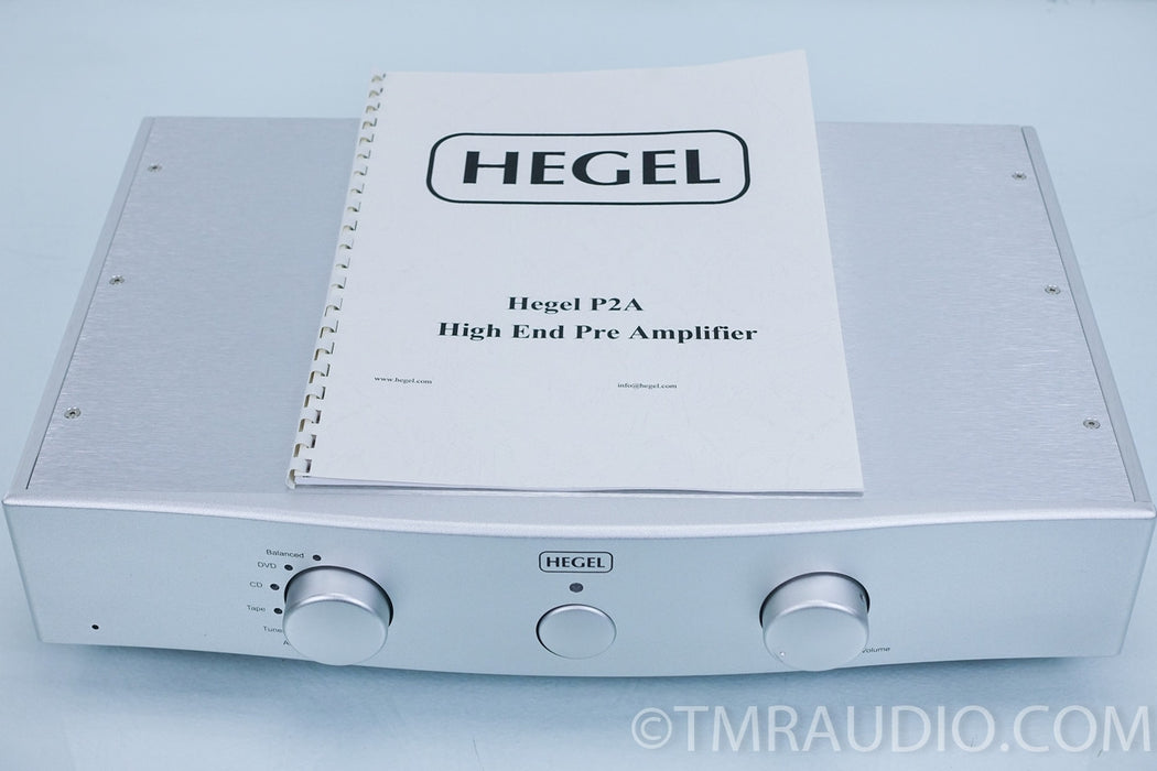 Hegel P2A MK2 Preamplifier in Factory Box