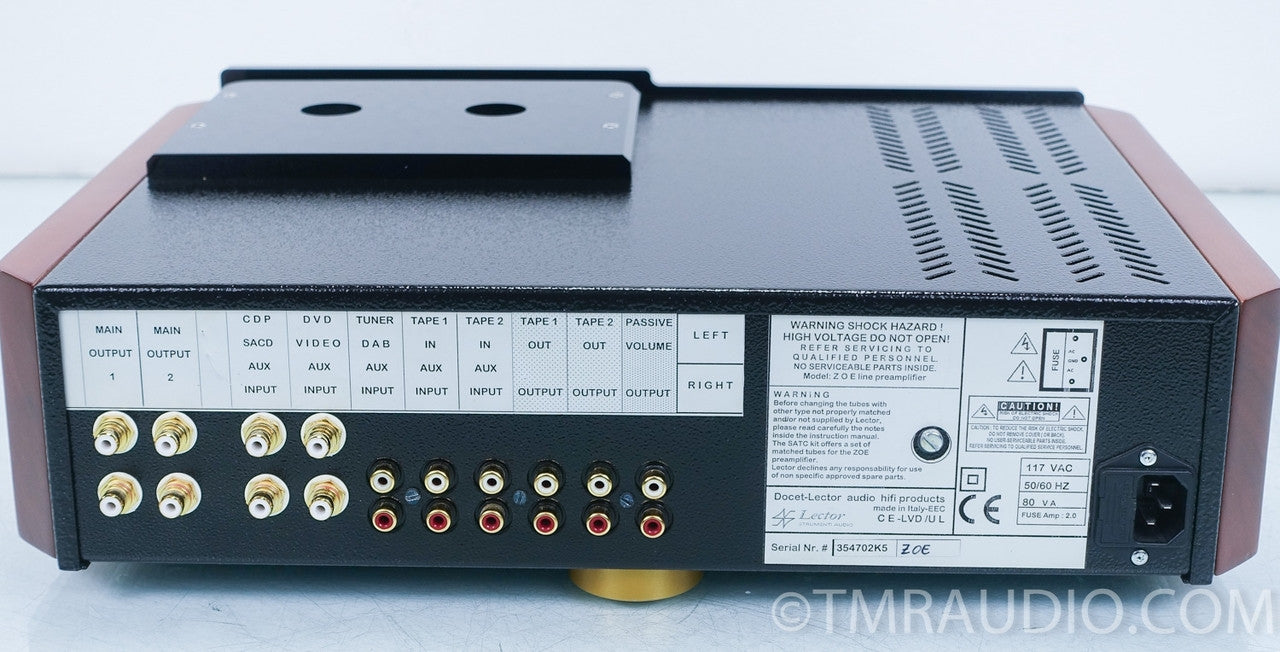 Lector Zoe Tube Preamplifier in Factory Box