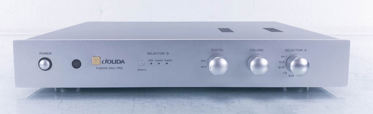 Jolida Fusion DAC / Pre Stereo Tube Preamplifier w/ DAC