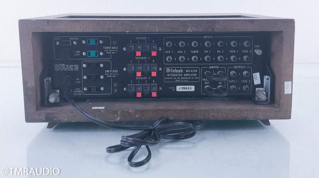 McIntosh MA6200 Vintage Stereo Integrated Amplifier