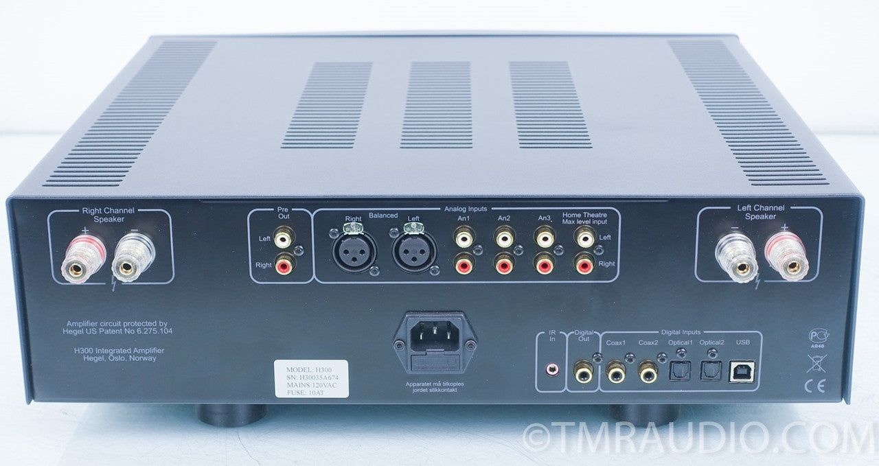 Hegel H300 Integrated Amplifier / DAC in Factory Box