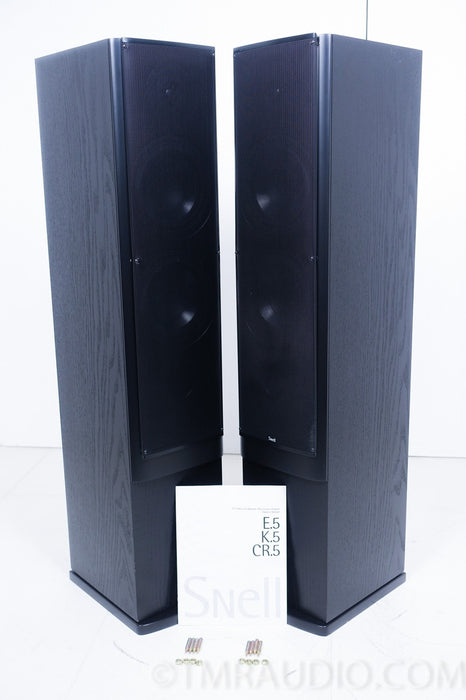 Snell E.5 Tower Speakers in Factory Boxes