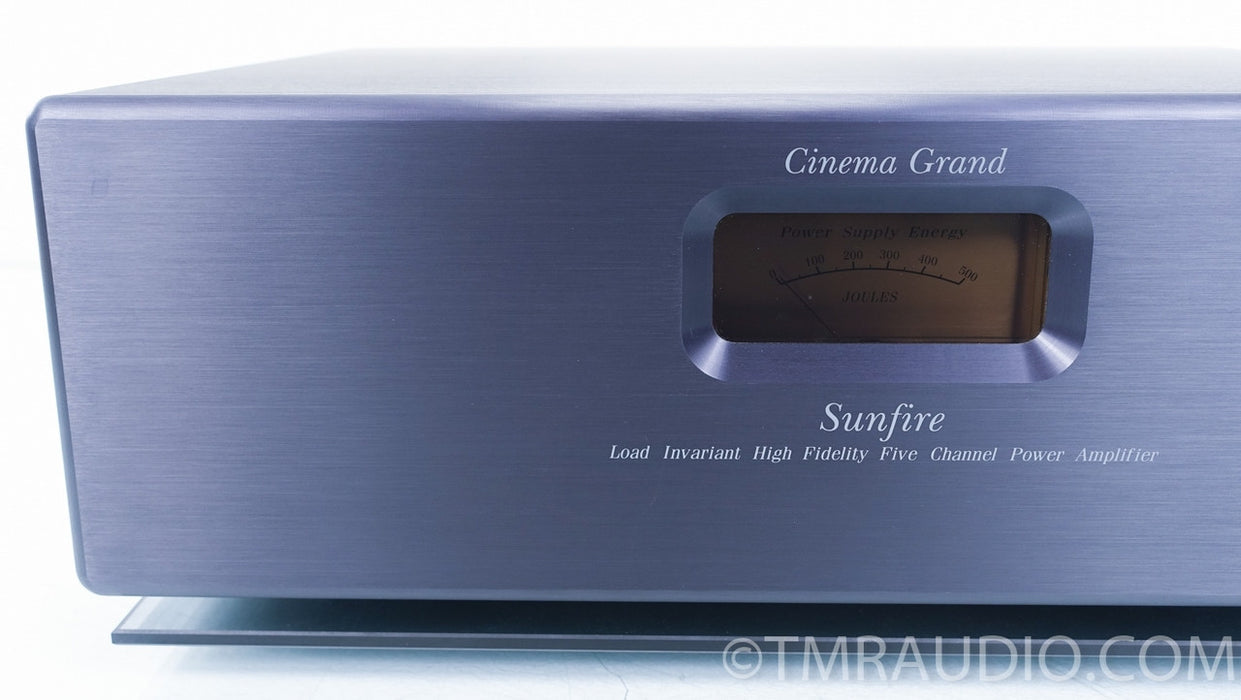 Sunfire Cinema Grand 5 Channel Power Amplifier in Factory Box