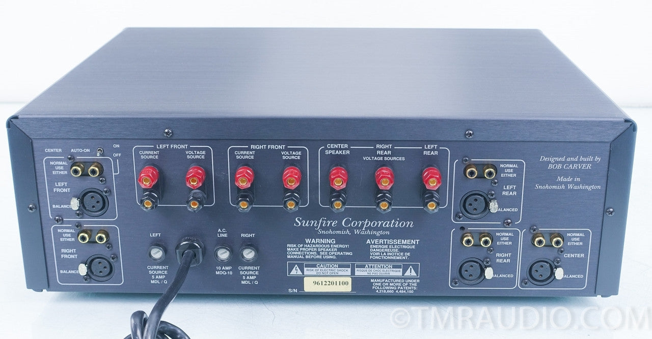 Sunfire Cinema Grand 5 Channel Power Amplifier in Factory Box