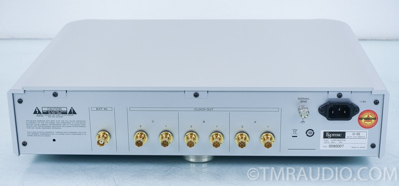 Esoteric G-02 Master Clock Generator in Factory Box