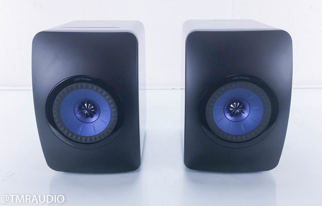 KEF LS50W Wireless Powered Bookshelf Speakers
