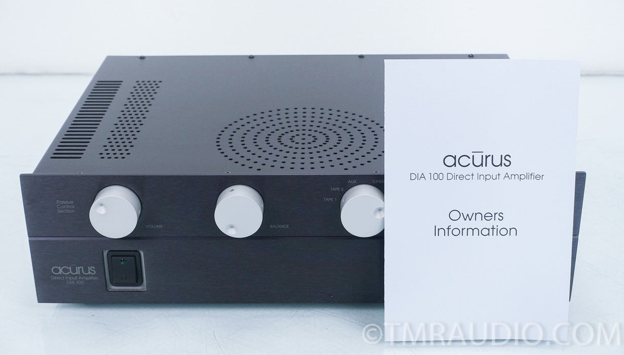 Acurus DIA 100 Mark II Integrated Amplifier