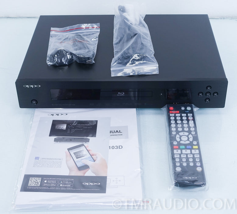 Oppo BDP-103D Darbee Bluray Disc Player in Factory Box