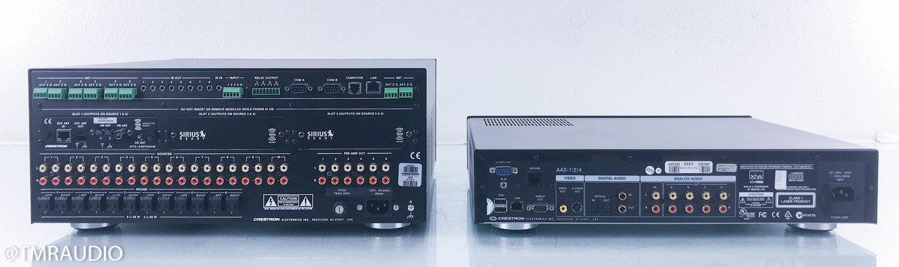 Crestron Adagio Entertainment System AES & AAS-4 Audio Server