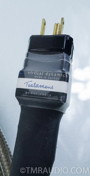 Virtual Dynamics Testament Power Cord