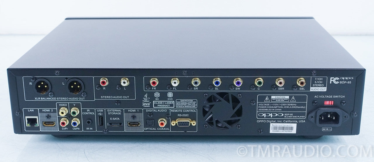 Oppo BDP-95 Bluray Player