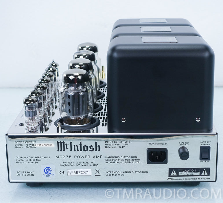 McIntosh MC275 MK VI Tube Power Amplifier in Factory Box