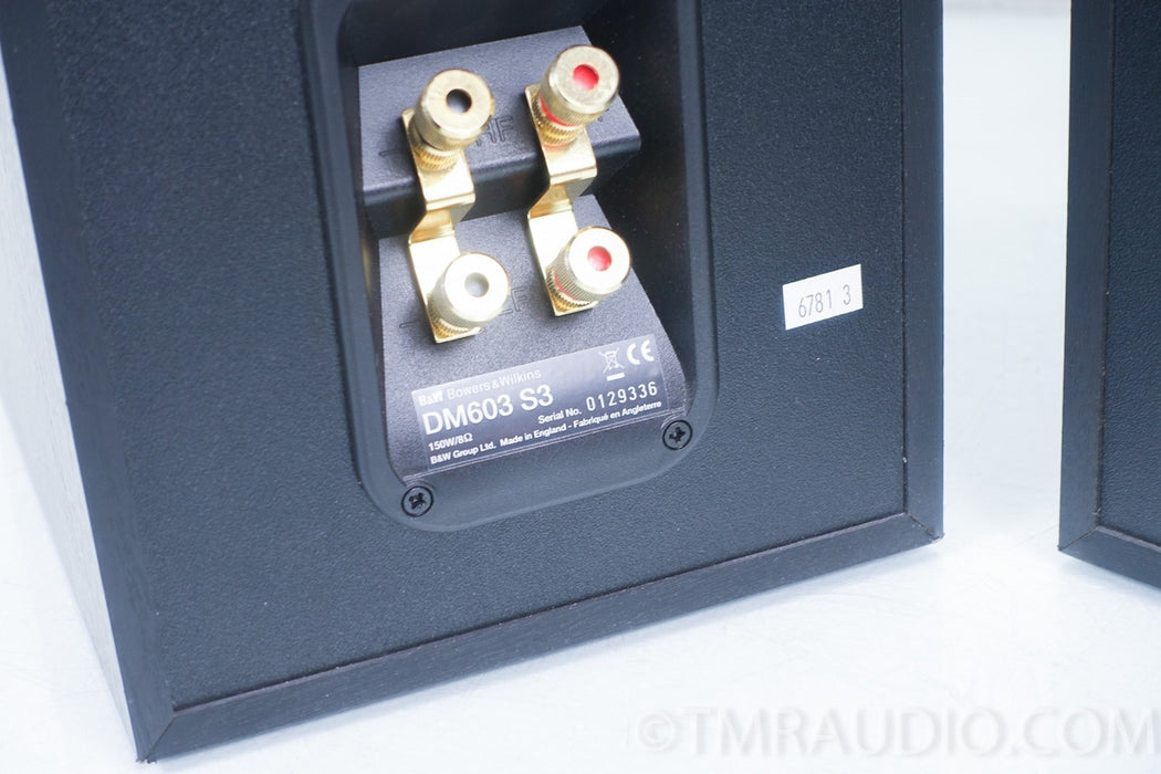 B&W DM603 S3 Floorstanding Speakers