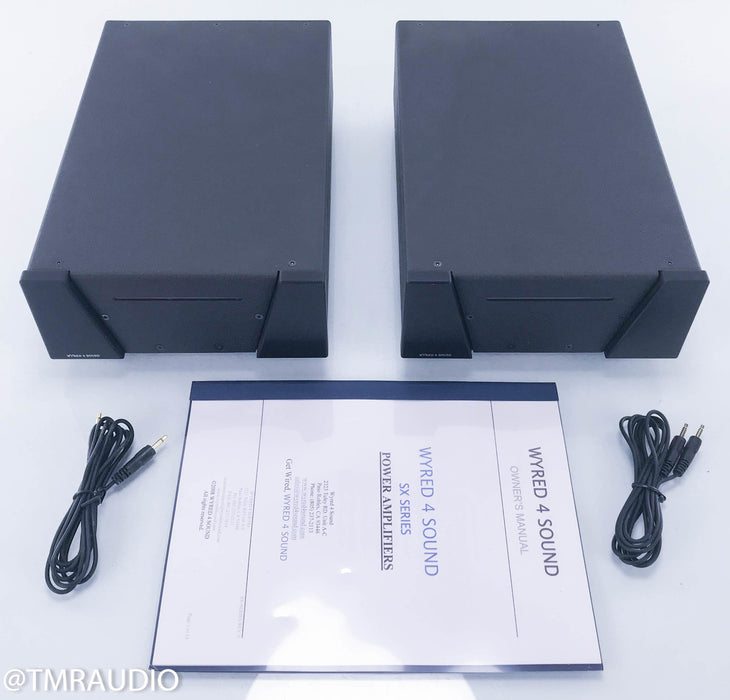 Wyred4Sound SX-500 Mono Power Amplifiers; Pair