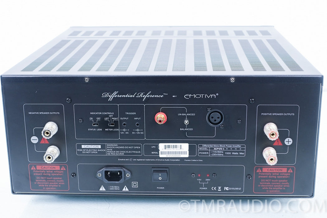 Emotiva XPA-1 GEN 2 Monoblock Amplifier