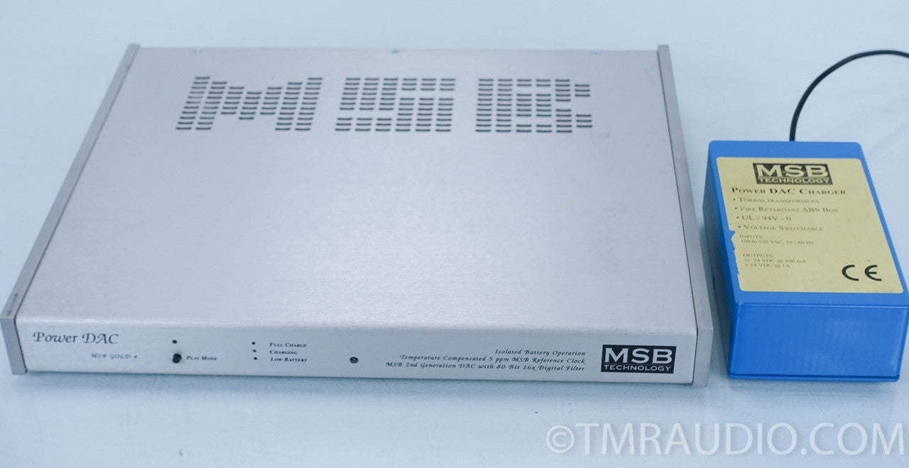 MSB Technology Gold 4 Power DAC 2nd Gen w/ Volume