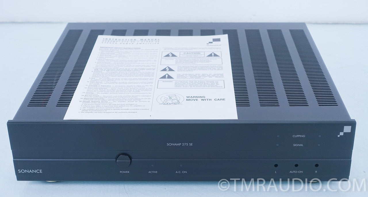 Sonance Sonamp 275 SE Power Amplifier in Factory Box