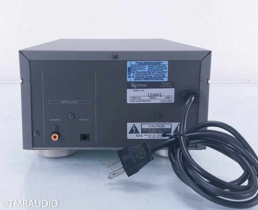 その他 TEAC CD DRIVE UNIT P-700 Esoteric P-700 CD Drive Unit — The Music Room