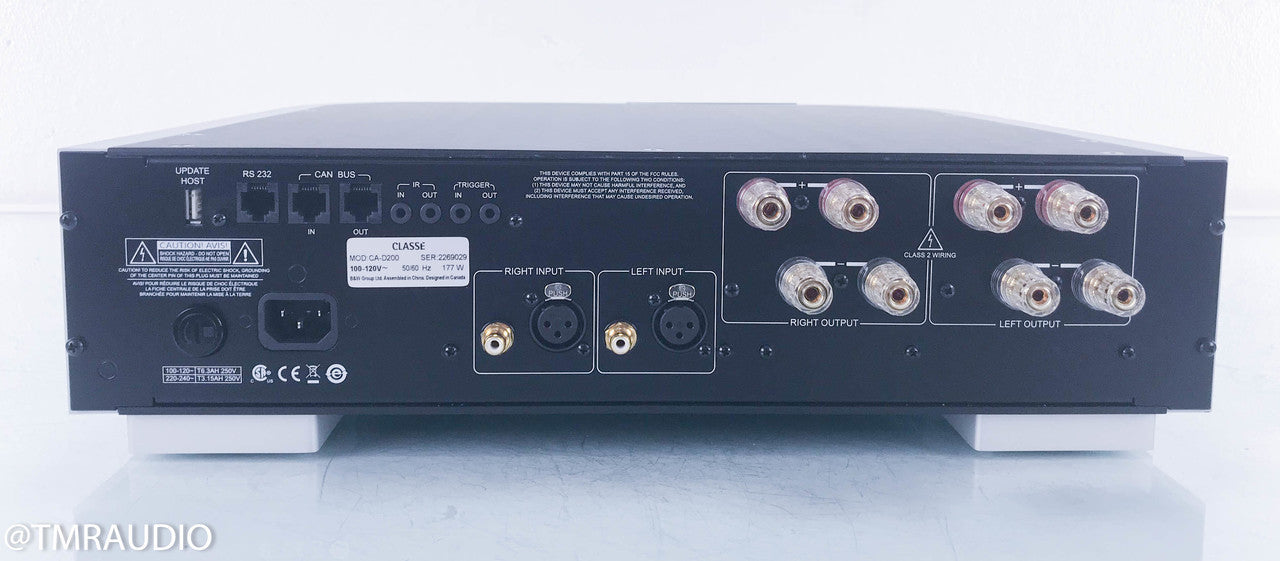 Classe CA-D200 Stereo Power Amplifier (1 mo. old)