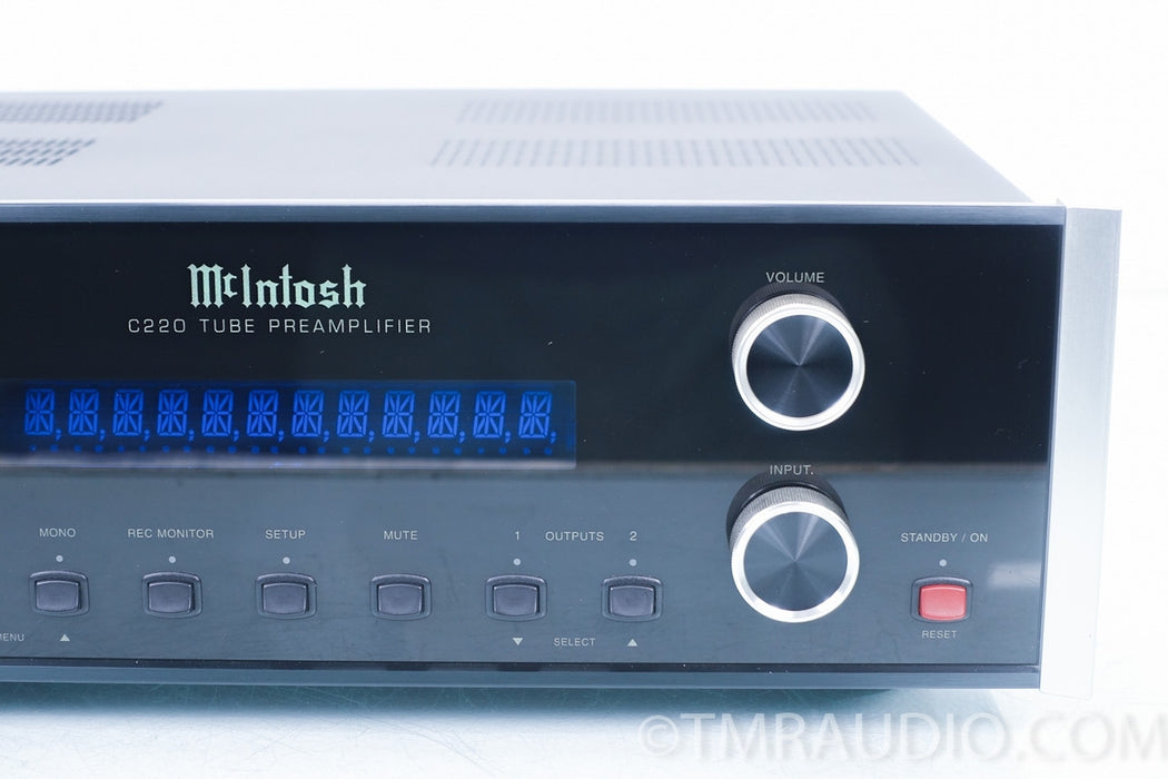 McIntosh C220 Tube Preamplifier