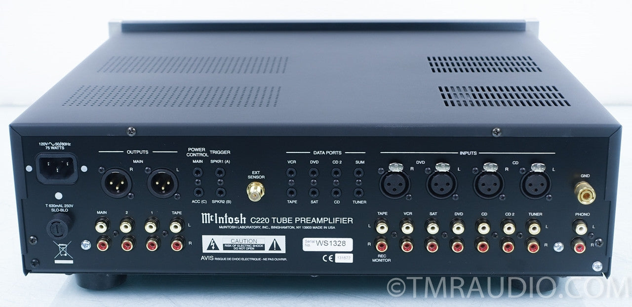 McIntosh C220 Tube Preamplifier