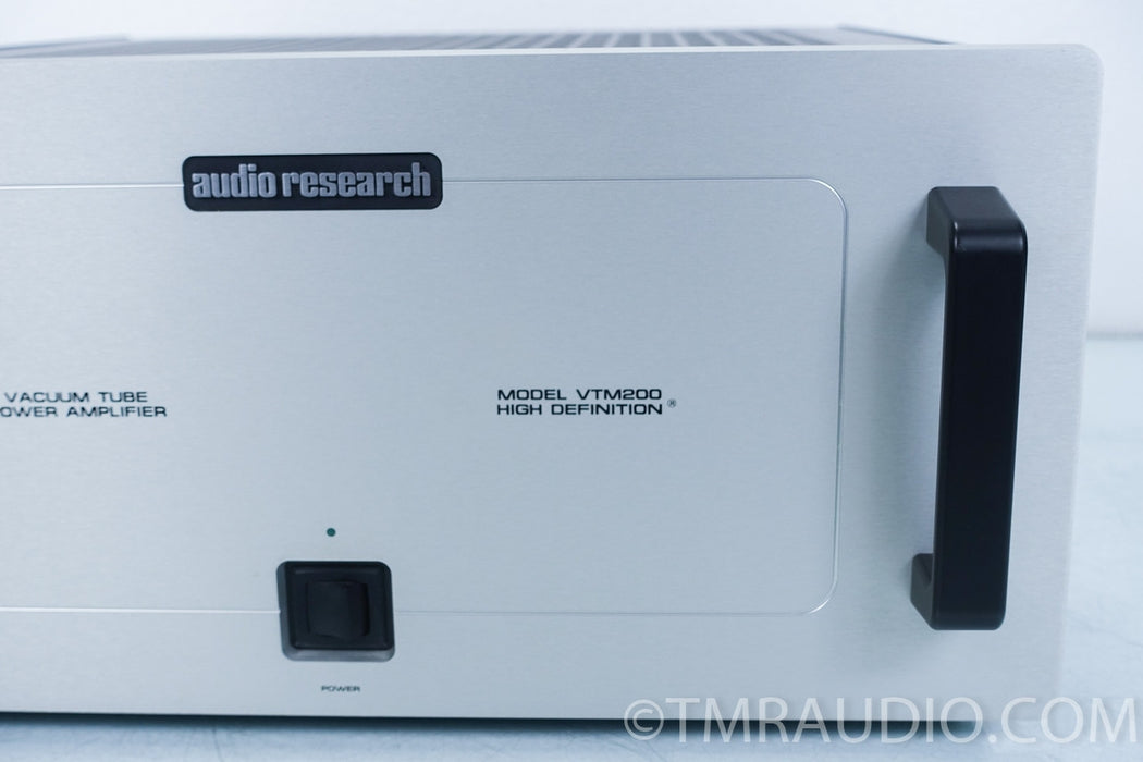 Audio Research VTM200 Tube Monoblock Amplifiers