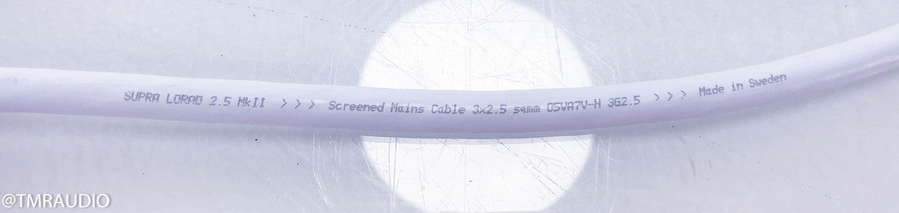 Supra Lorad 2.5 MkII Power Cable