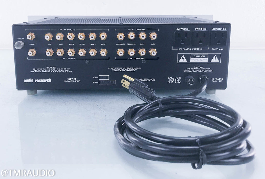 Audio Research SP14 Stereo Hybrid Tube Preamplifier