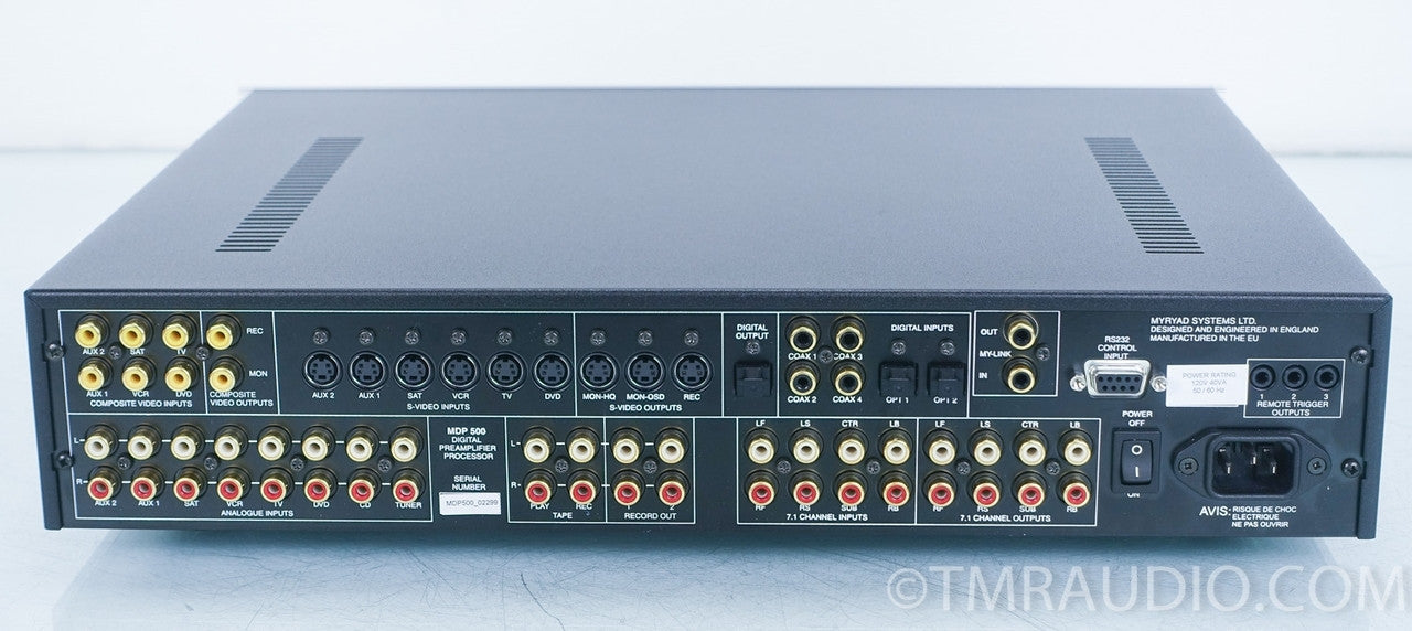 Myryad MDP 500 Preamplifier / Processor AS-IS