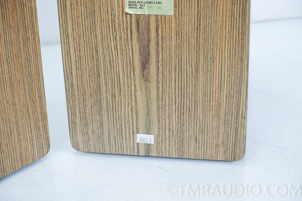 Dunlavy Audio Labs SC-I Speakers