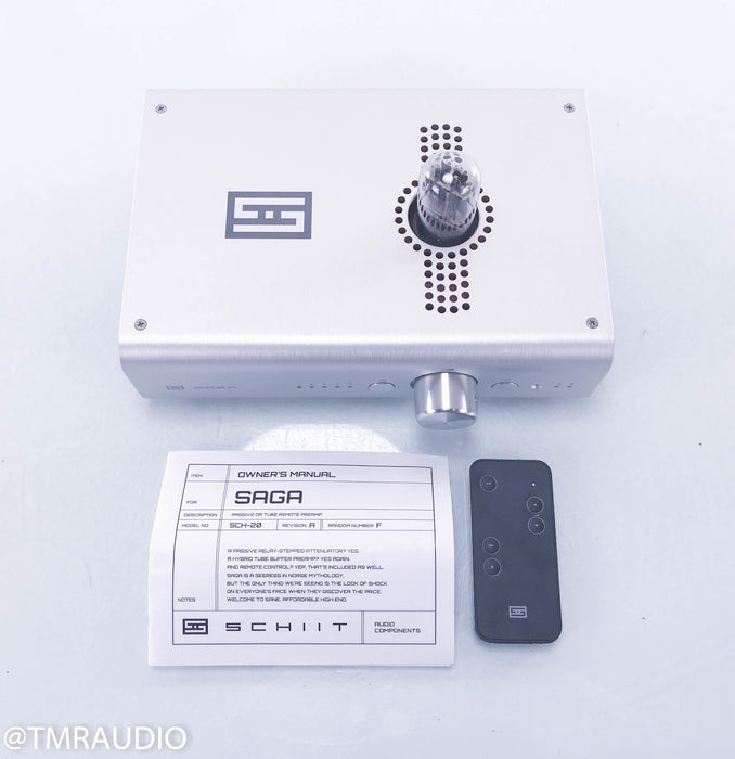 Schitt Audio Saga Passive / Active Remote Tube Preamplifier