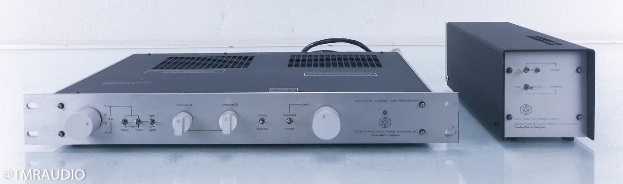 Counterpoint SA-5.1 "Vintage" Stereo Tube Preamplifier w/ Power Supply