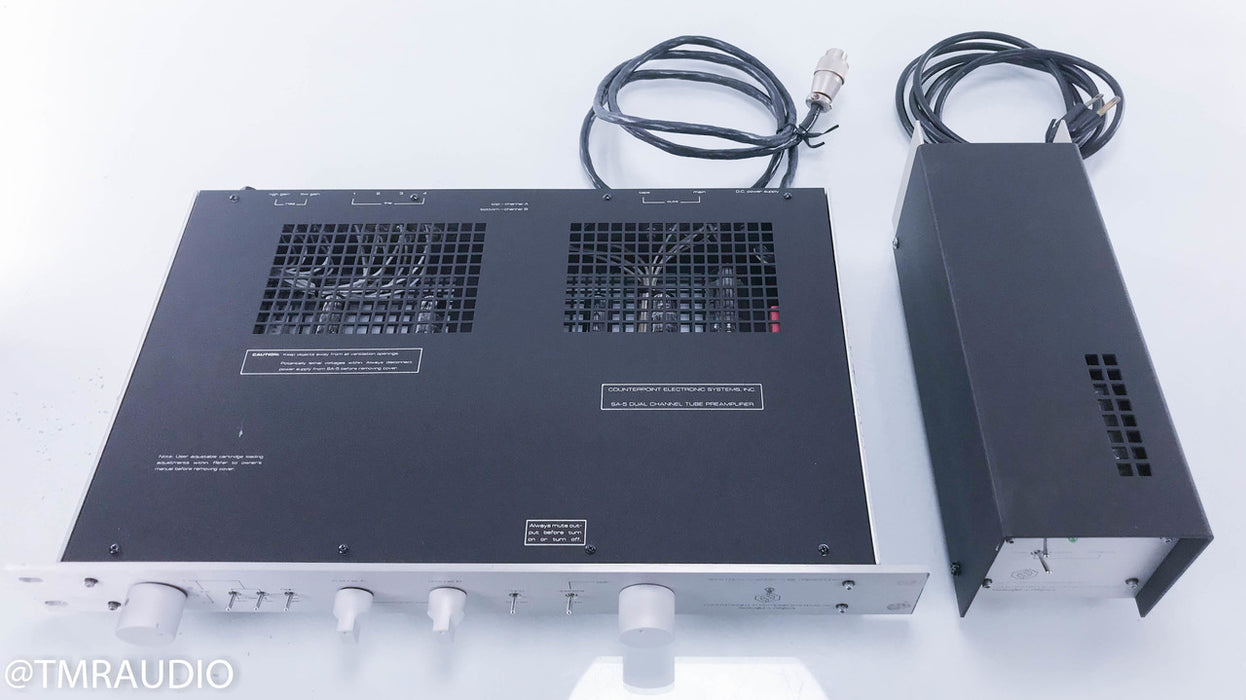Counterpoint SA-5.1 "Vintage" Stereo Tube Preamplifier w/ Power Supply