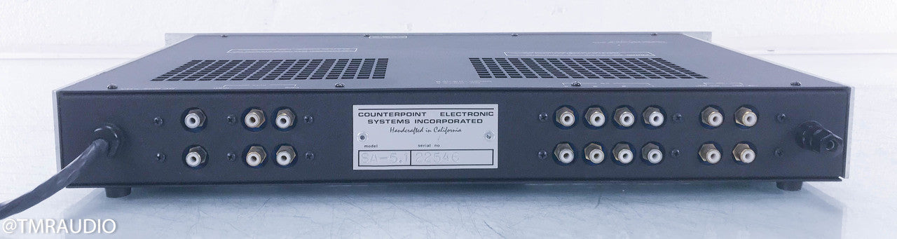 Counterpoint SA-5.1 "Vintage" Stereo Tube Preamplifier w/ Power Supply