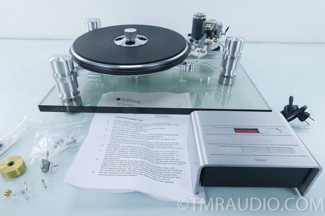 Oracle Premiere Turntable (Tri-Planar tonearm has been fully updated)