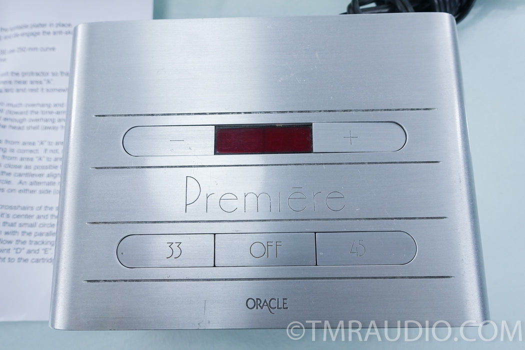 Oracle Premiere Turntable (Tri-Planar tonearm has been fully updated)