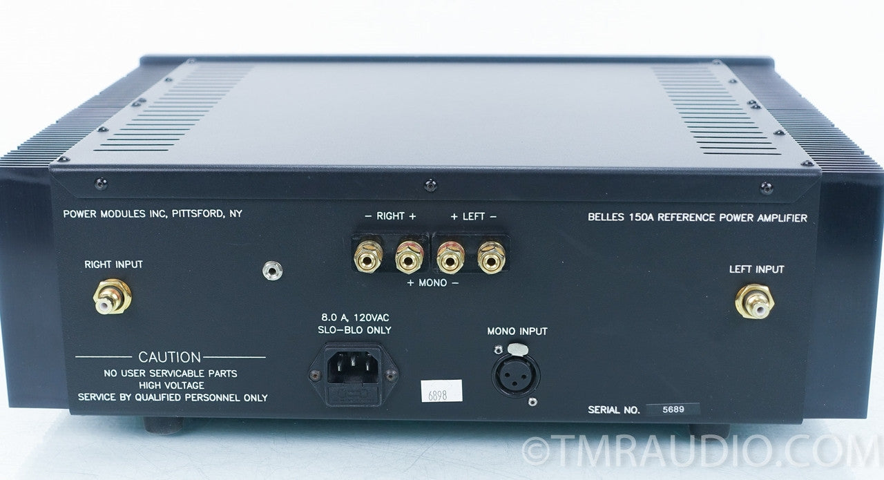 Belles Reference 150A Stereo Power Amplifier