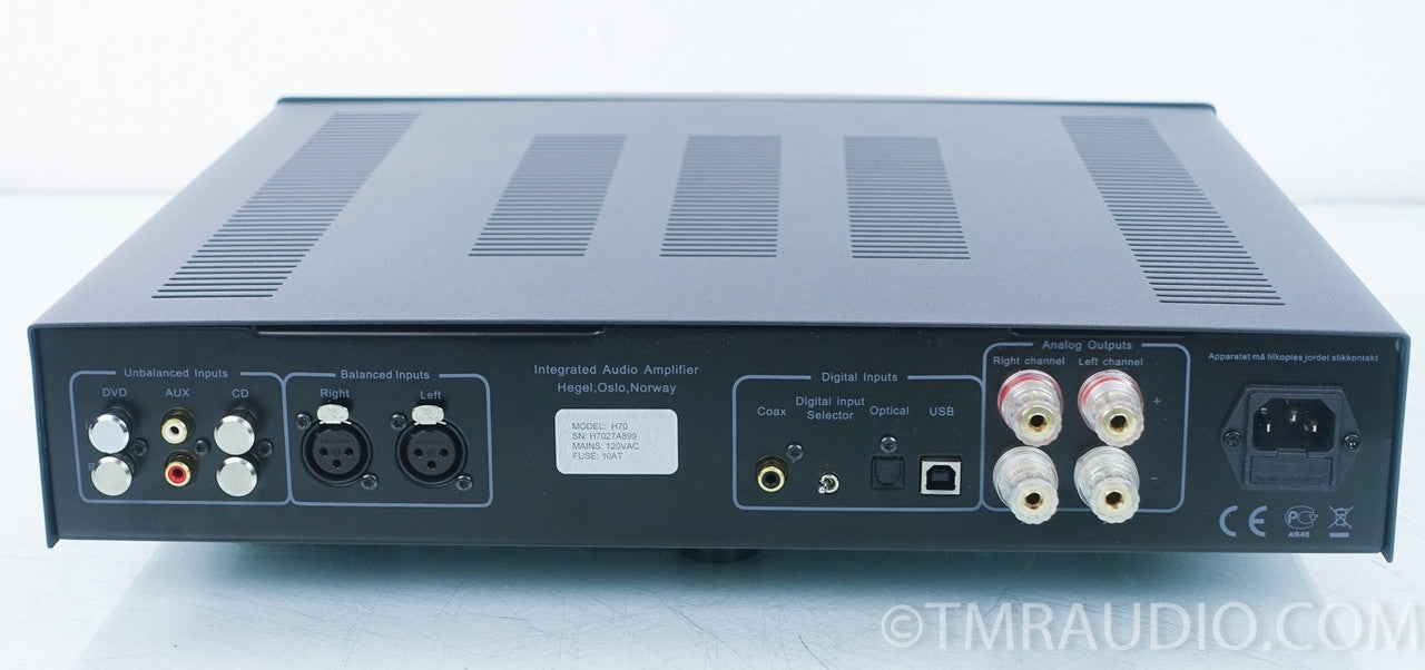 Hegel H70 Integrated Stereo Amplifier