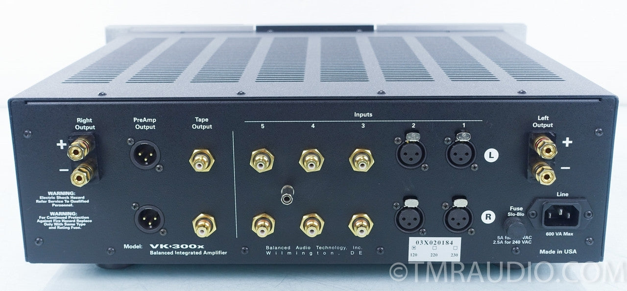 Balanced Audio Technology BAT VK-300x SE Integrated Amplifier