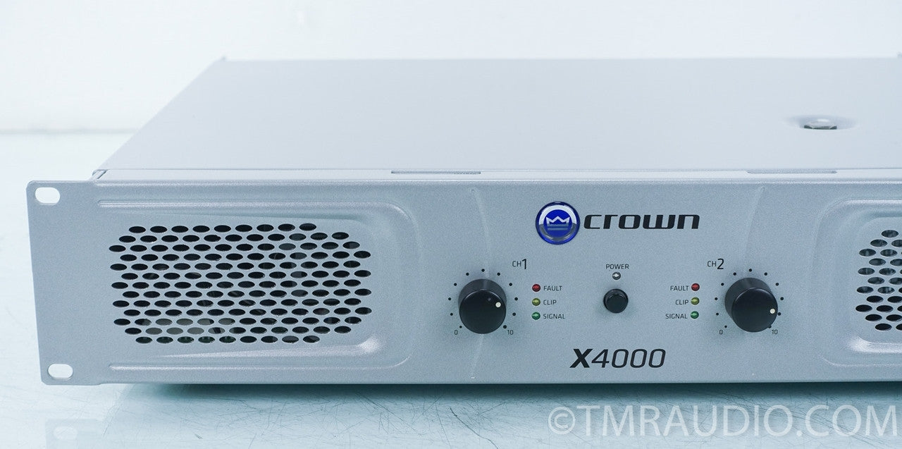 Crown X4000 Stereo 2x1350W Power Amp / Amplifier