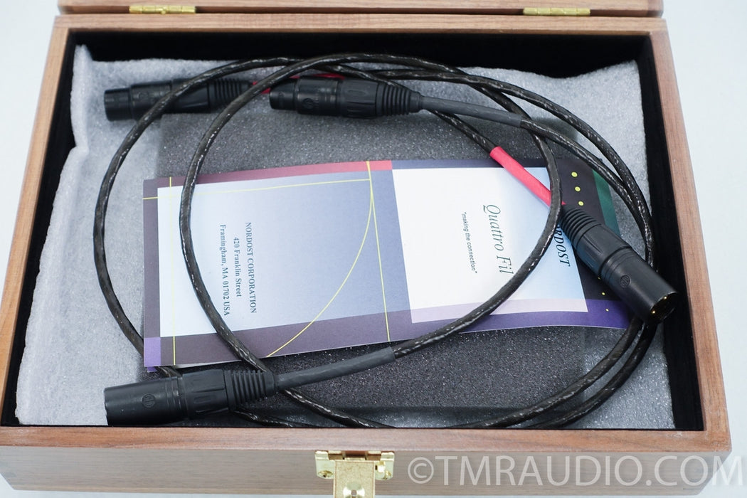Nordost Quattro Fil XLR Cables