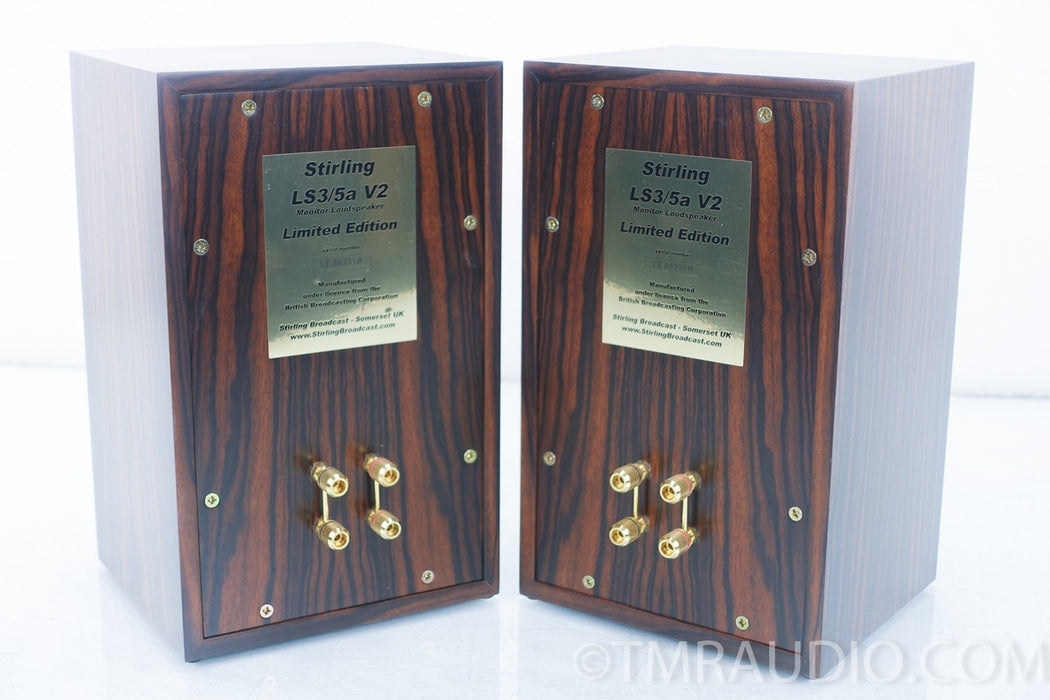 Stirling LS3/5a V2 Limited Edition Bookshelf Speakers / Monitors