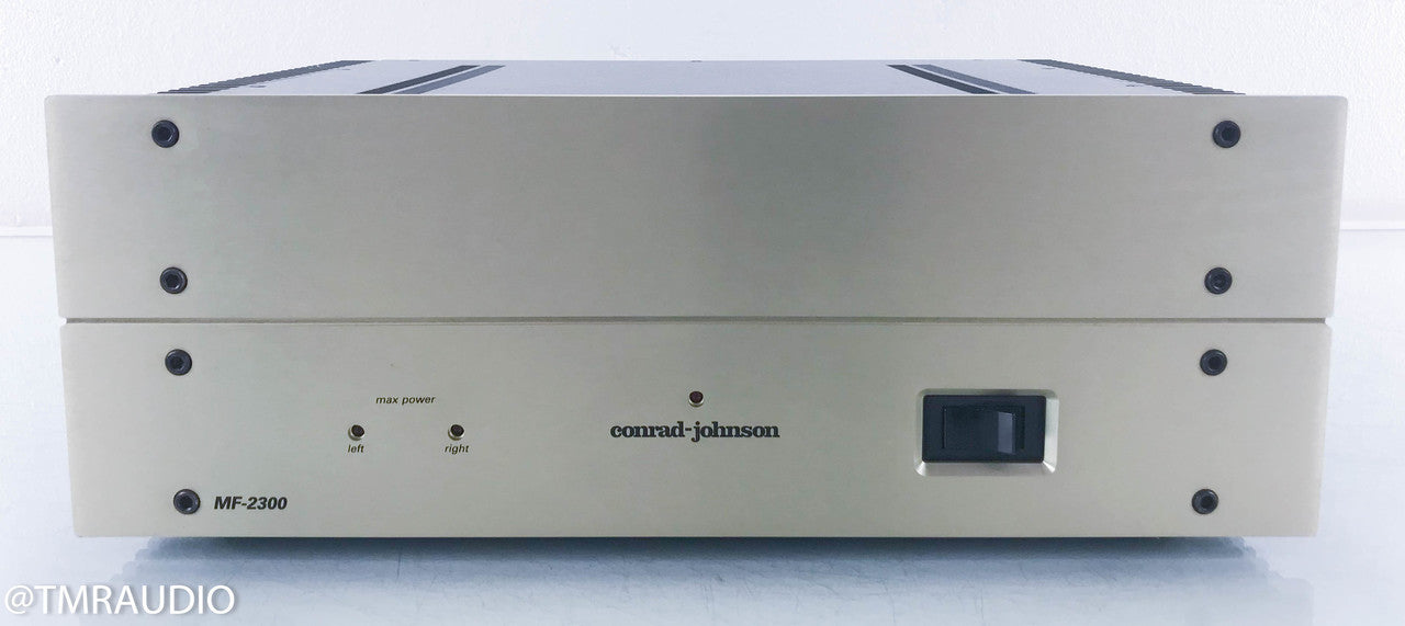 Conrad-Johnson MF-2300 Stereo Power Amplifier