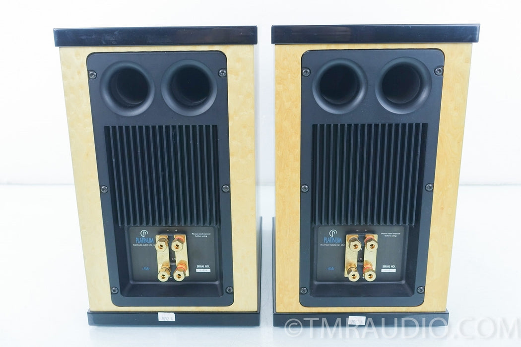 Platinum Audio Solos Speakers w/ Matching Stands