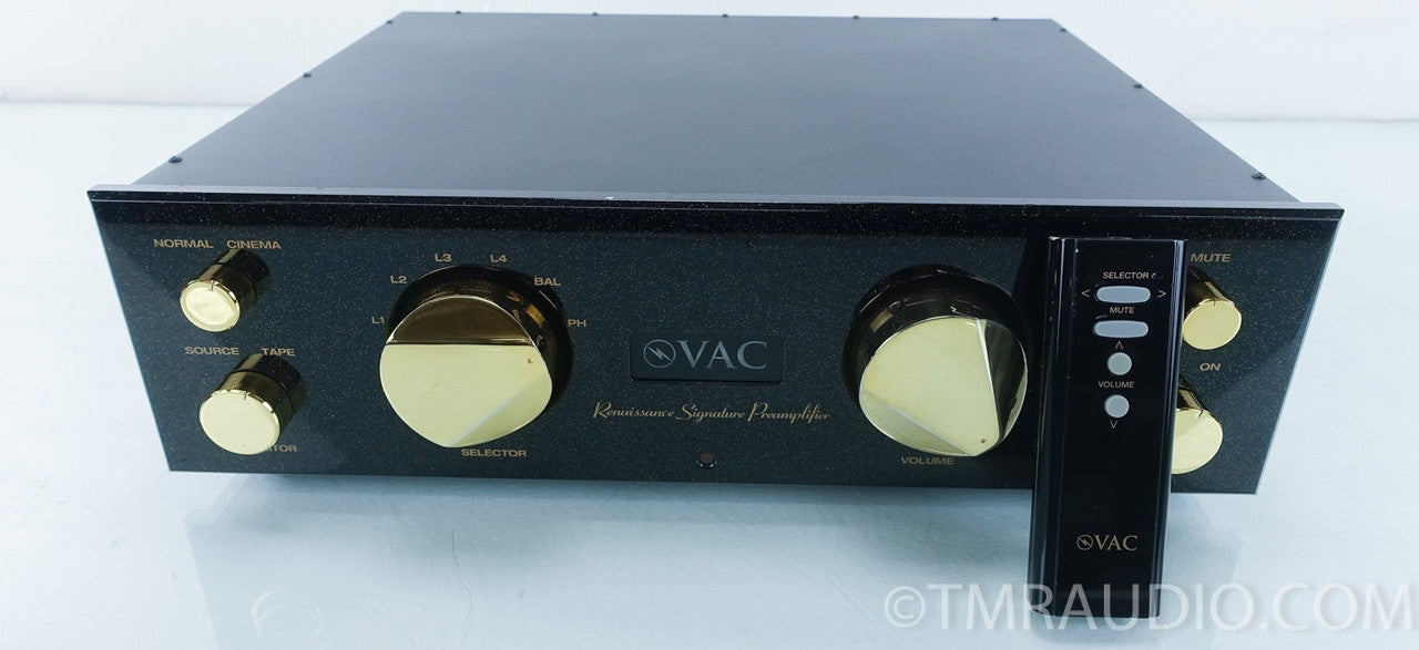 VAC Renaissance Signature II Preamplifier with Phono