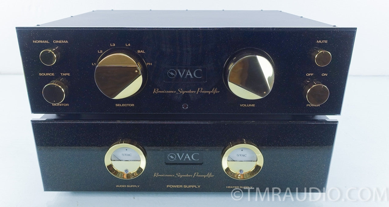 VAC Renaissance Signature II Preamplifier with Phono